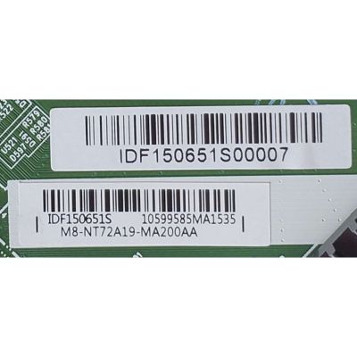 MAIN FUENTE ((COMBO)) PARA TV HKPRO·ROKU TV FHD / NUMERO DE PARTE M8-NT72A19-MA200AA / 40-3NT63M-MAB2 / IDF150651S / 10599585MA1535 / IDF150651S00007 / V8-NT563AM-LF1V061 / 20190117 / PANEL LVF430PADX E0086 / DISPLAY CC430LV1D Ver.02 / MODELO HKP43SM8 - Imagen 3